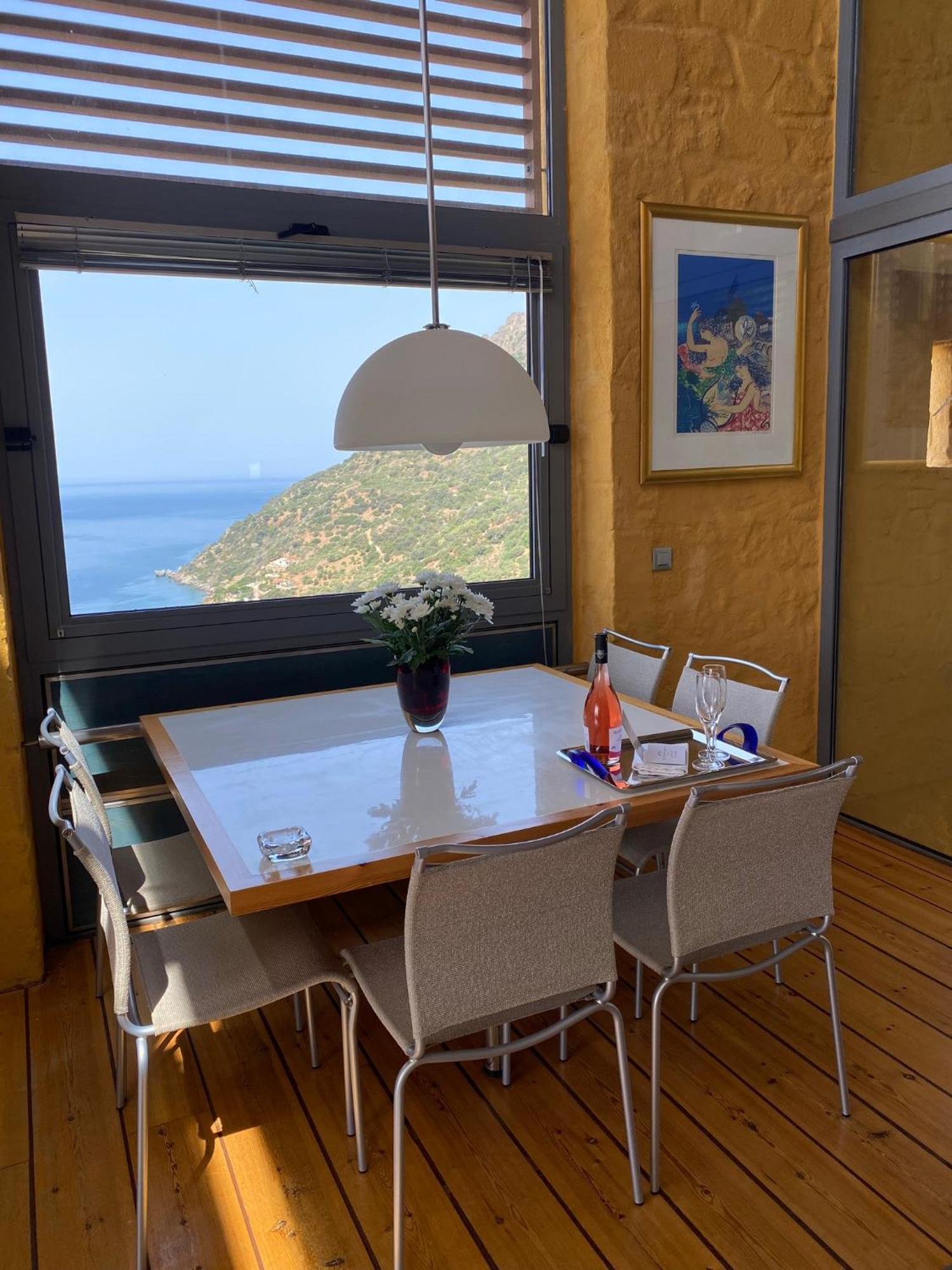 Beachfront Ravdoucha Epavlis Eleni Villa - Pool, Hot Tub, Gym, Sauna, Private Parking, Wifi Chrissi Akti Chania Exterior foto