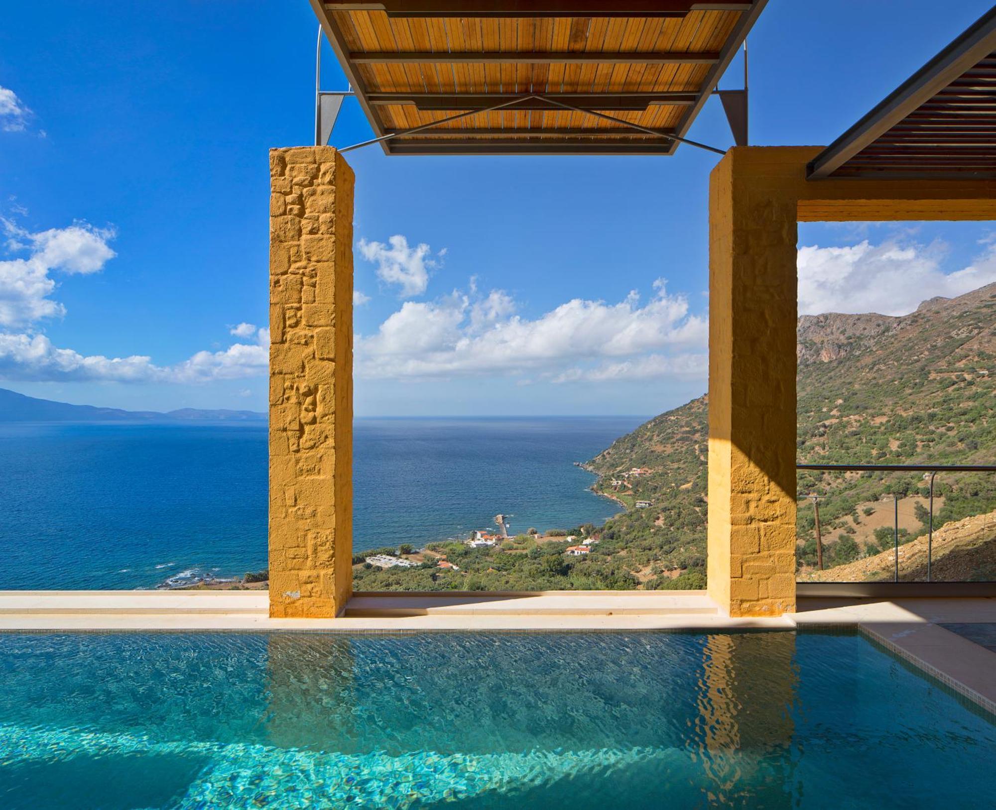 Beachfront Ravdoucha Epavlis Eleni Villa - Pool, Hot Tub, Gym, Sauna, Private Parking, Wifi Chrissi Akti Chania Exterior foto