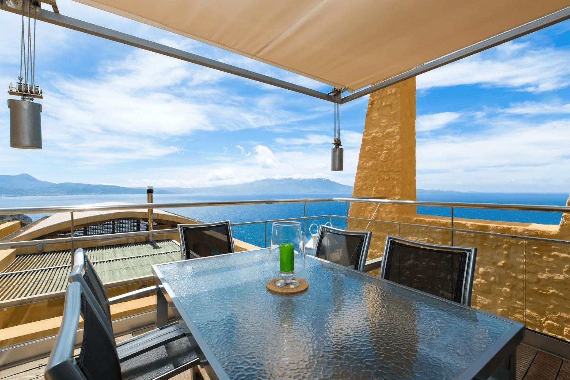 Beachfront Ravdoucha Epavlis Eleni Villa - Pool, Hot Tub, Gym, Sauna, Private Parking, Wifi Chrissi Akti Chania Exterior foto